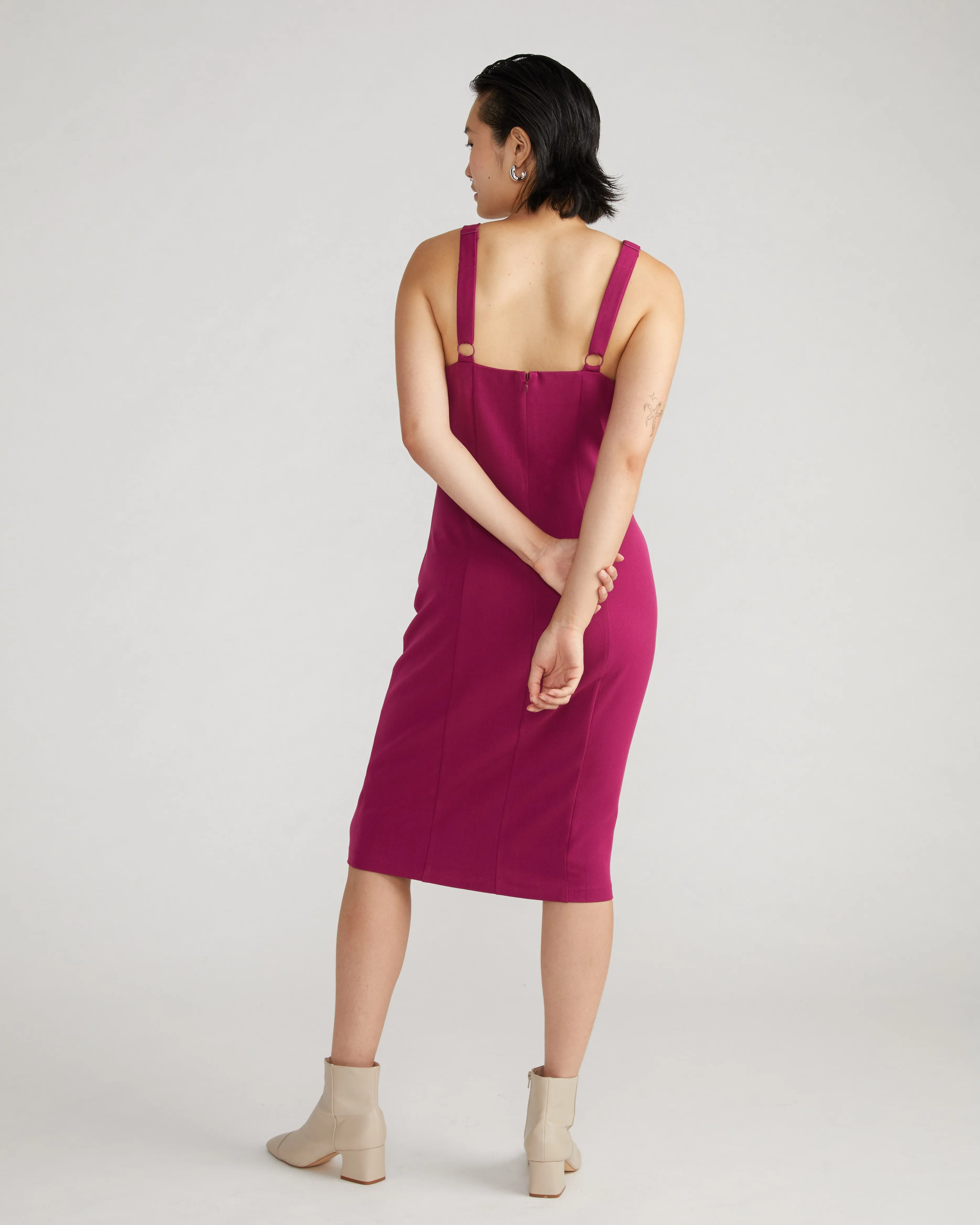 All Day Vendome Shift Dress - Goji Berry