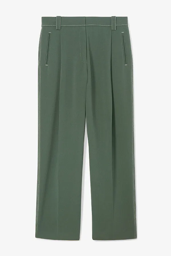 Arlo Pant - Everyday Crepe :: Dusty Pine