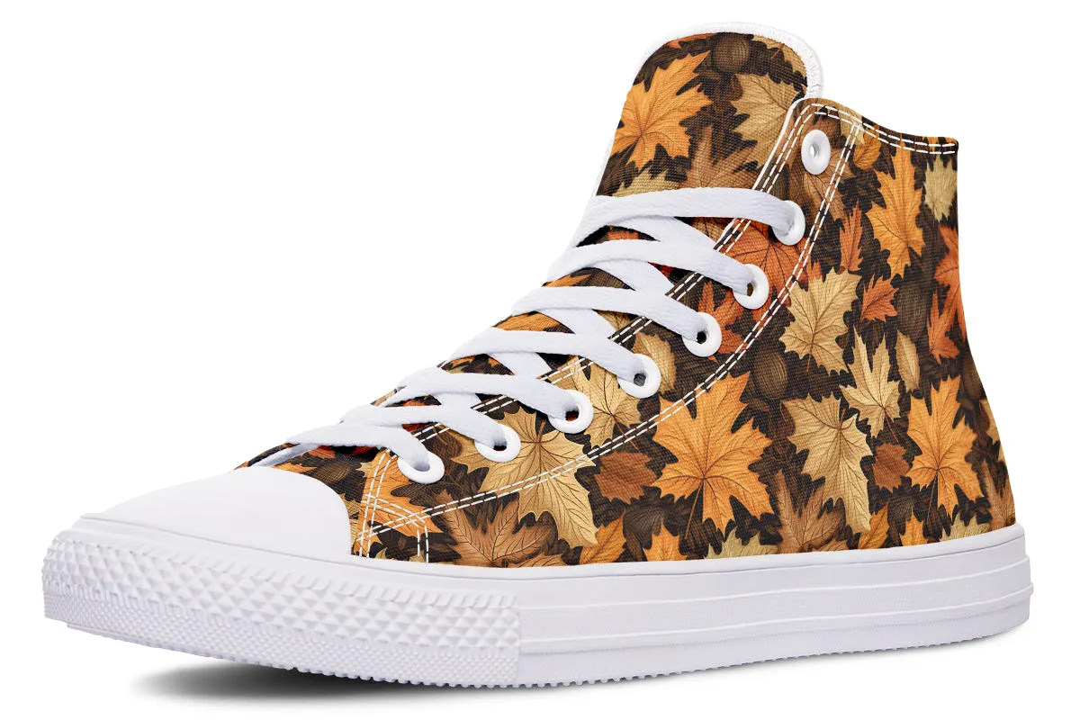 Autumn Leaves High Tops