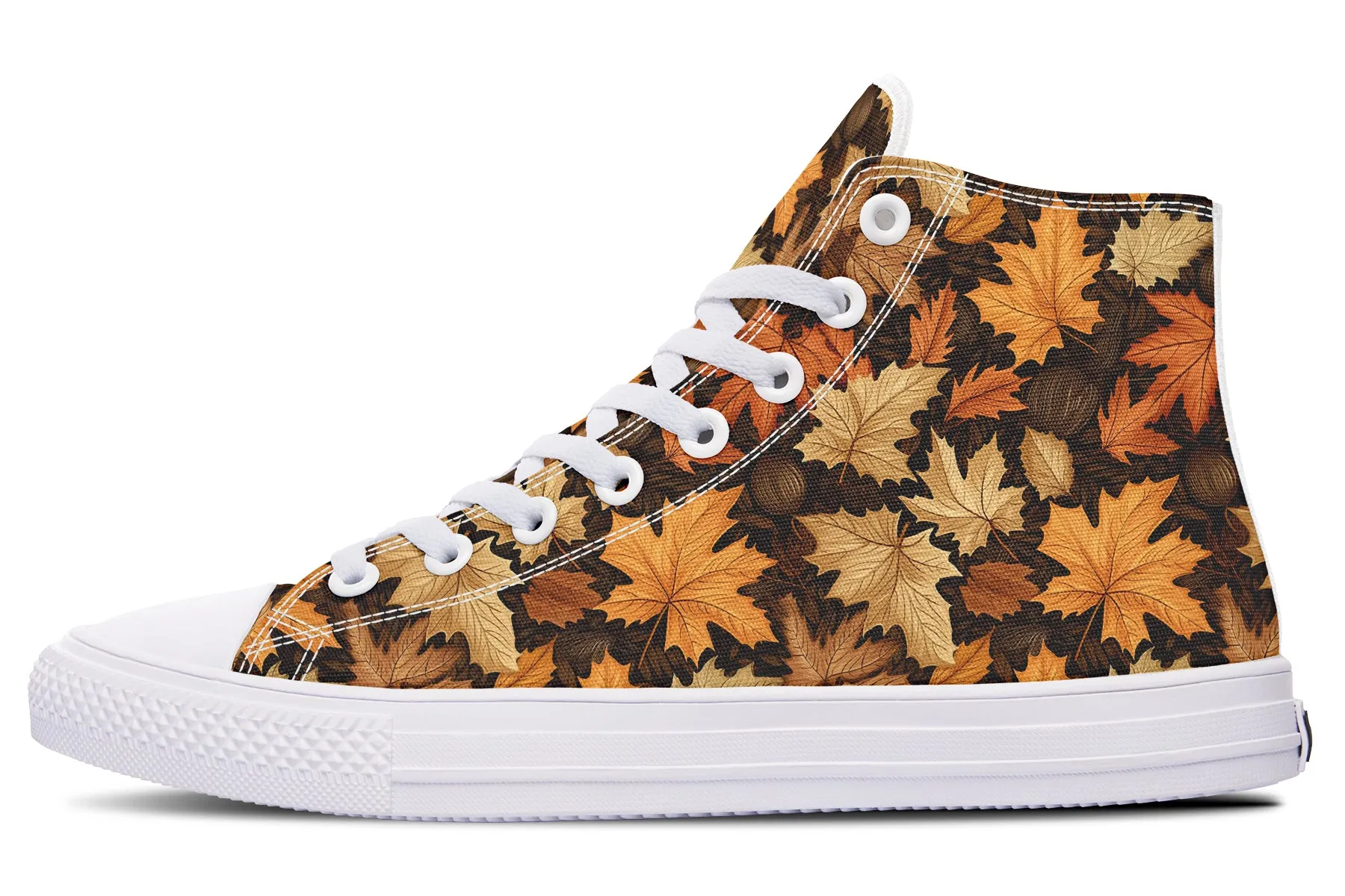 Autumn Leaves High Tops