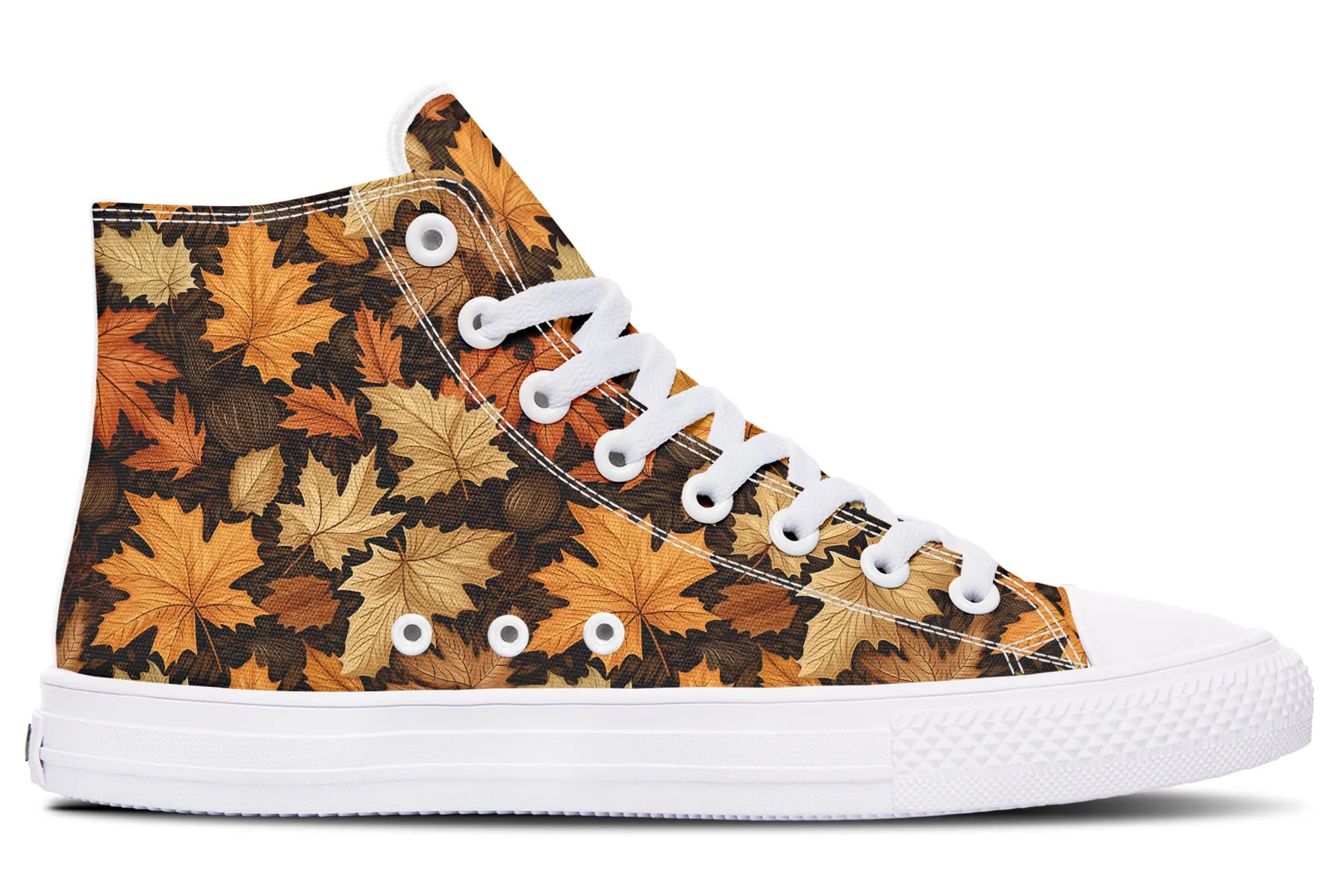 Autumn Leaves High Tops