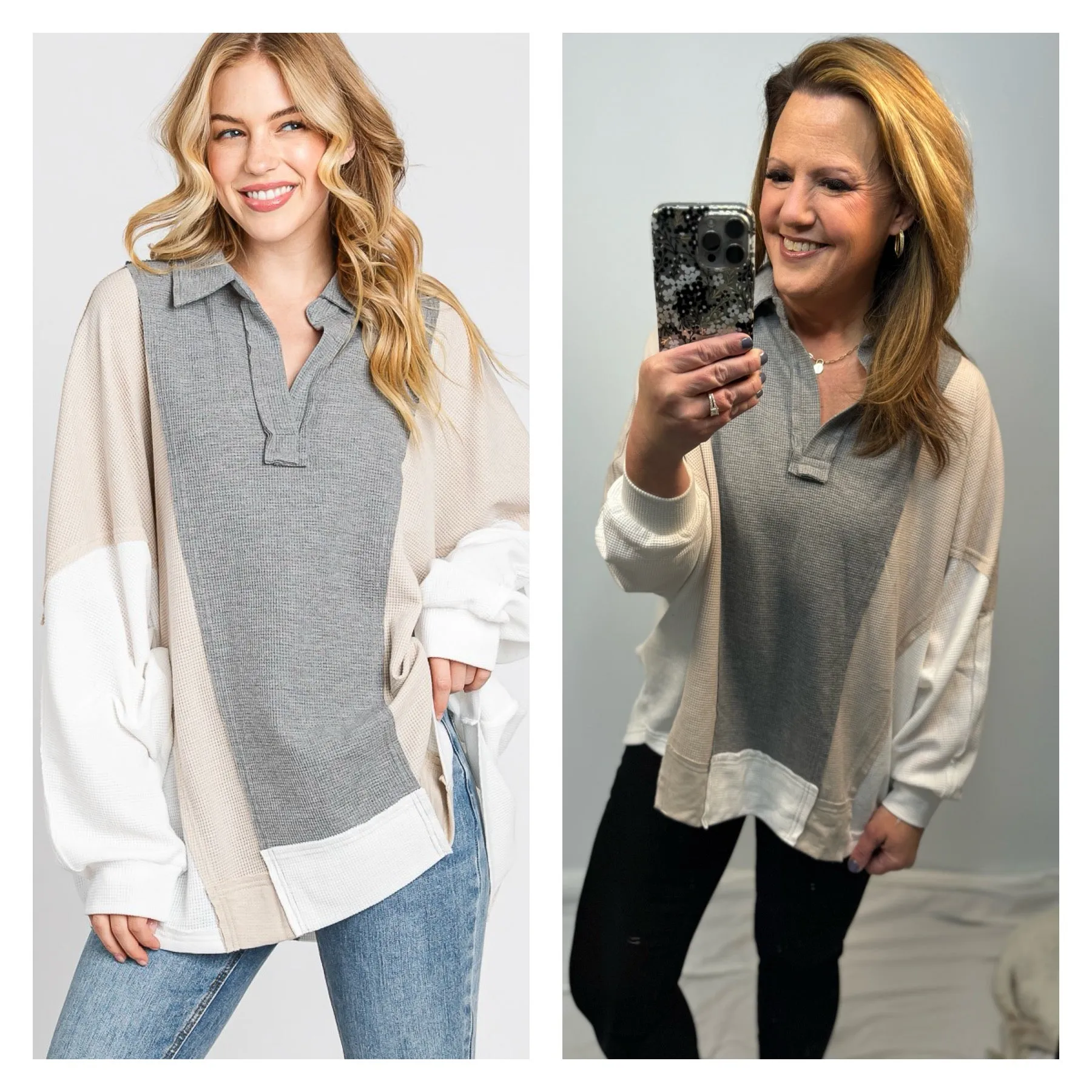 Bethany Oversized Comfy Top