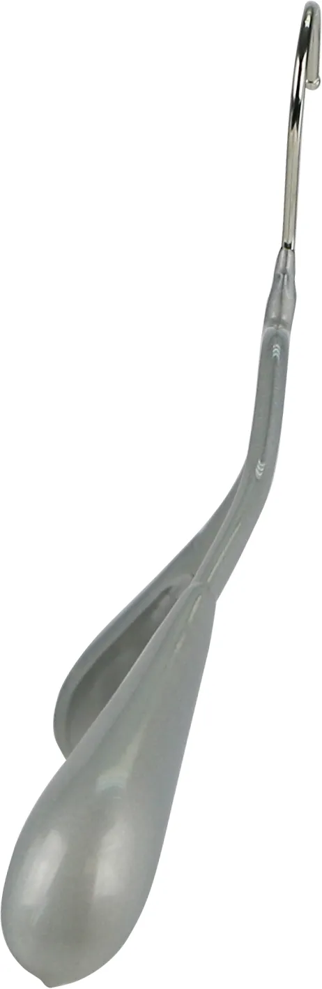 BodyForm Series- Steel Hanger Wide Shoulder Support & Pant Bar, Model 42LS, Silver