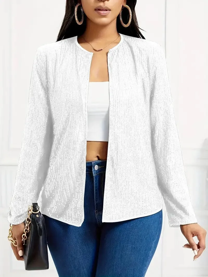 Button-Up Long Sleeve Jacket