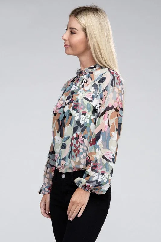 Chiffon Floral Blouse