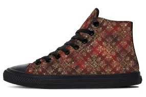 Christmas Wrapping Paper High Tops