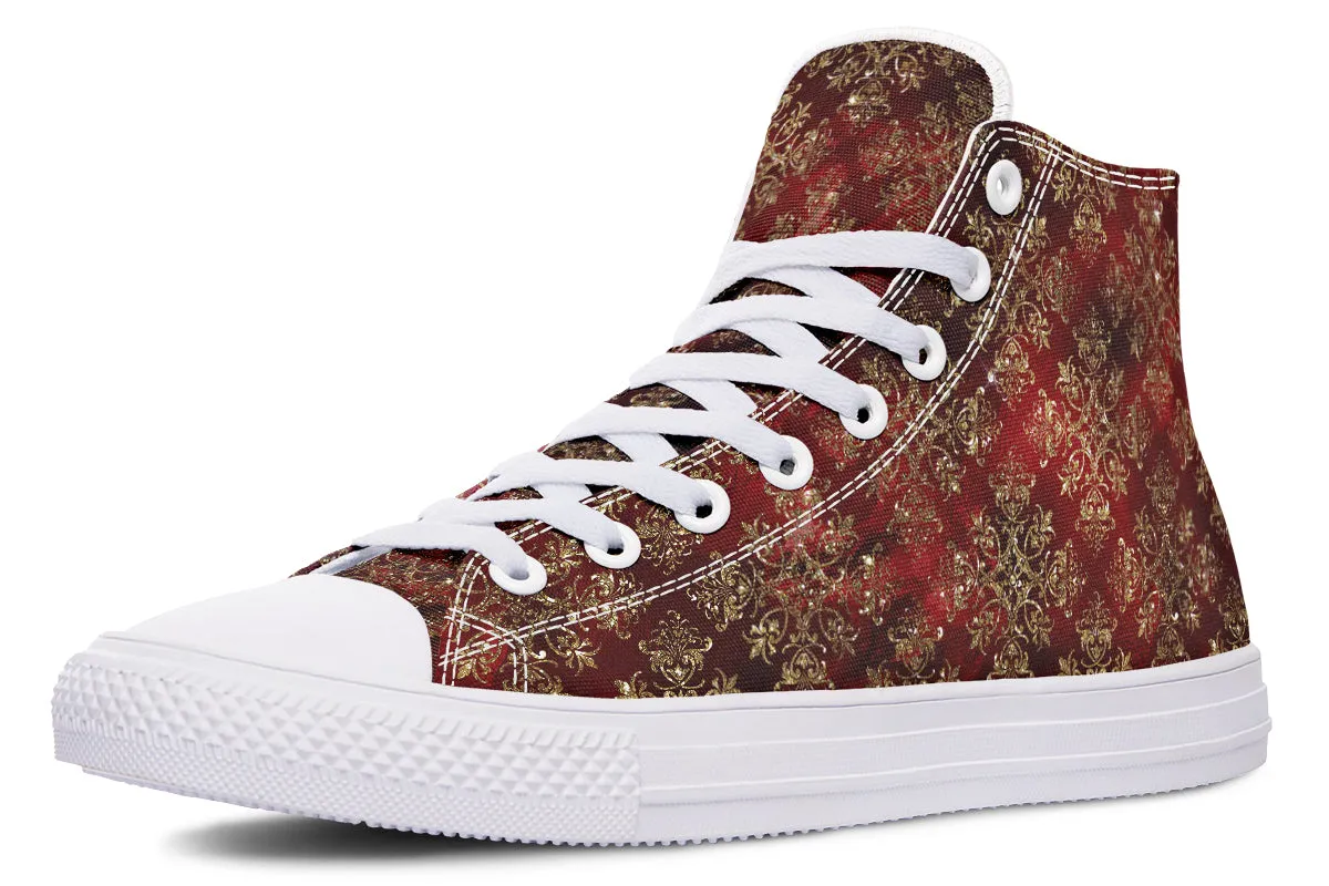 Christmas Wrapping Paper High Tops