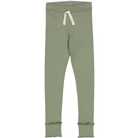 Cozy Me Rib Leggings - Poetry Green