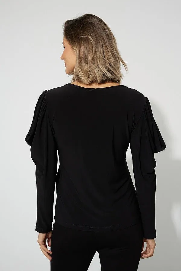 Draped Shoulder Top