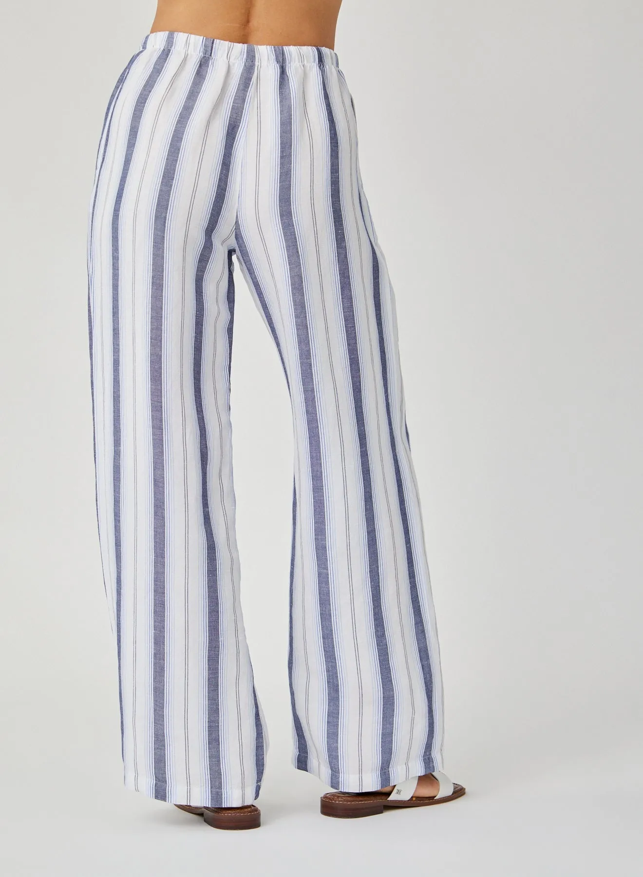 Easy Wide Leg - Coastal Ombre Stripe