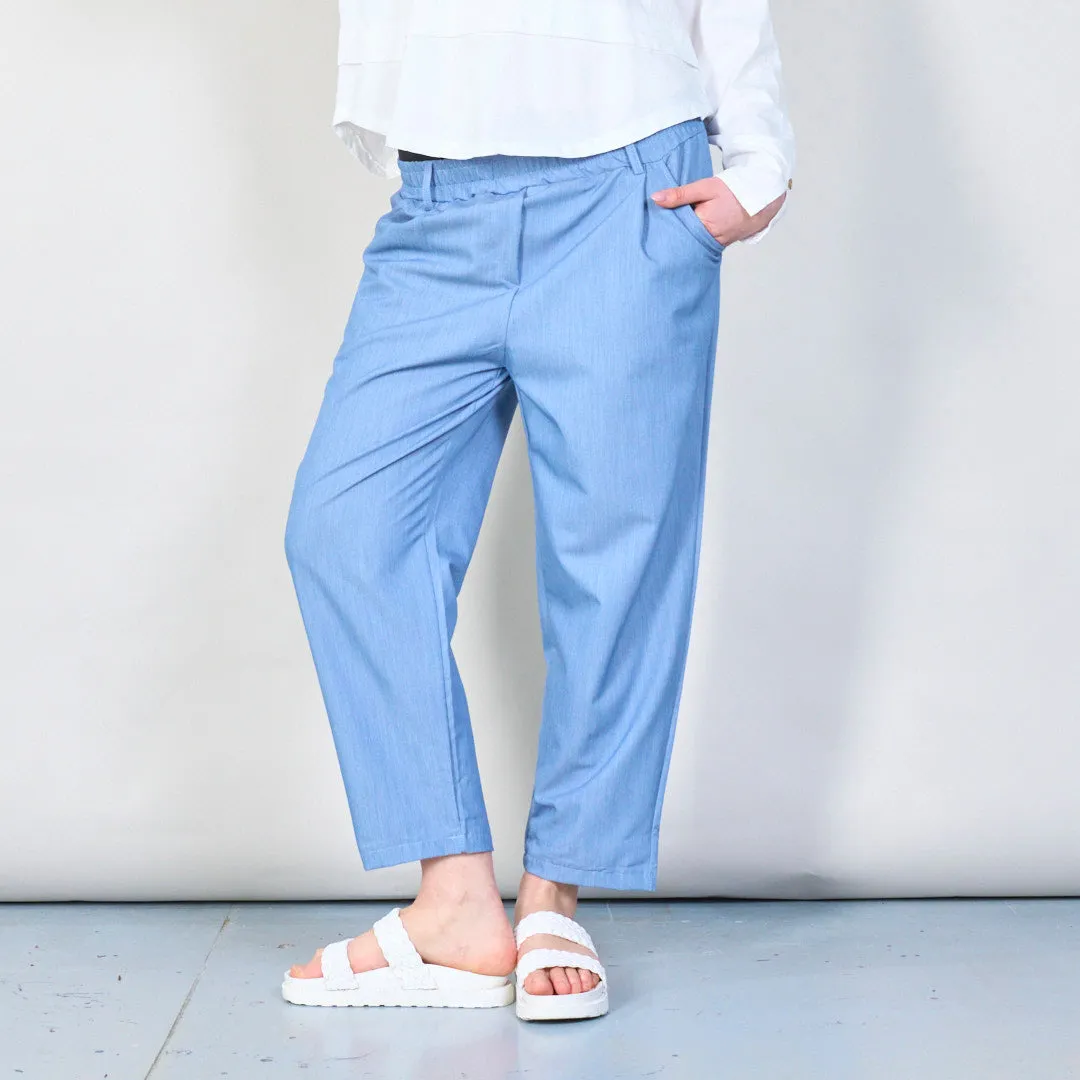 Effortless chic relaxed pants wholesale