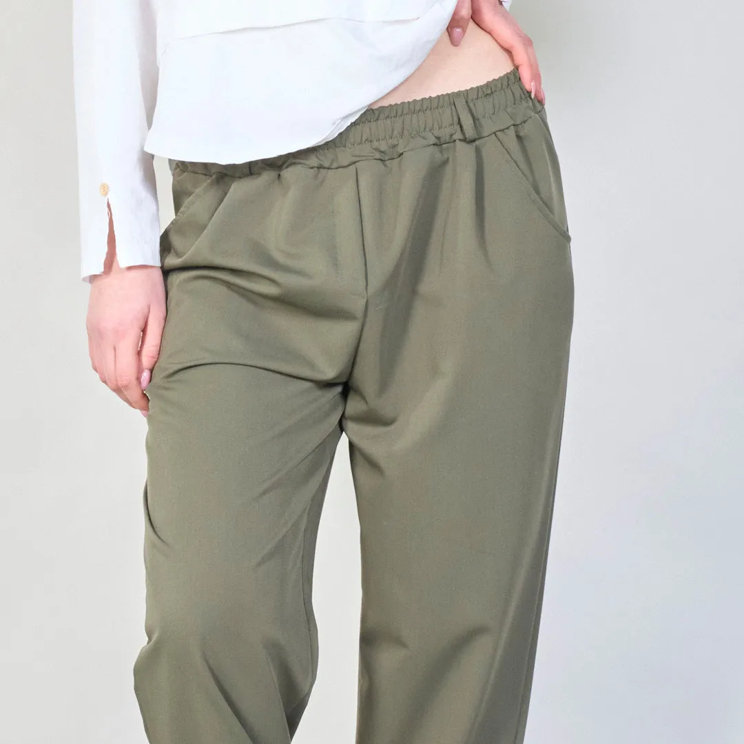 Effortless chic relaxed pants wholesale