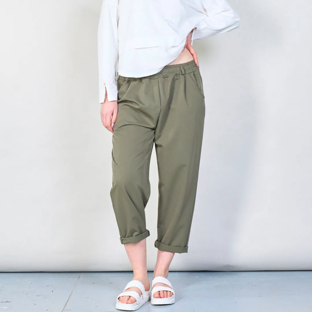 Effortless chic relaxed pants wholesale