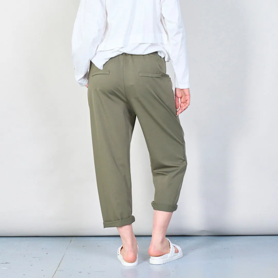 Effortless chic relaxed pants wholesale