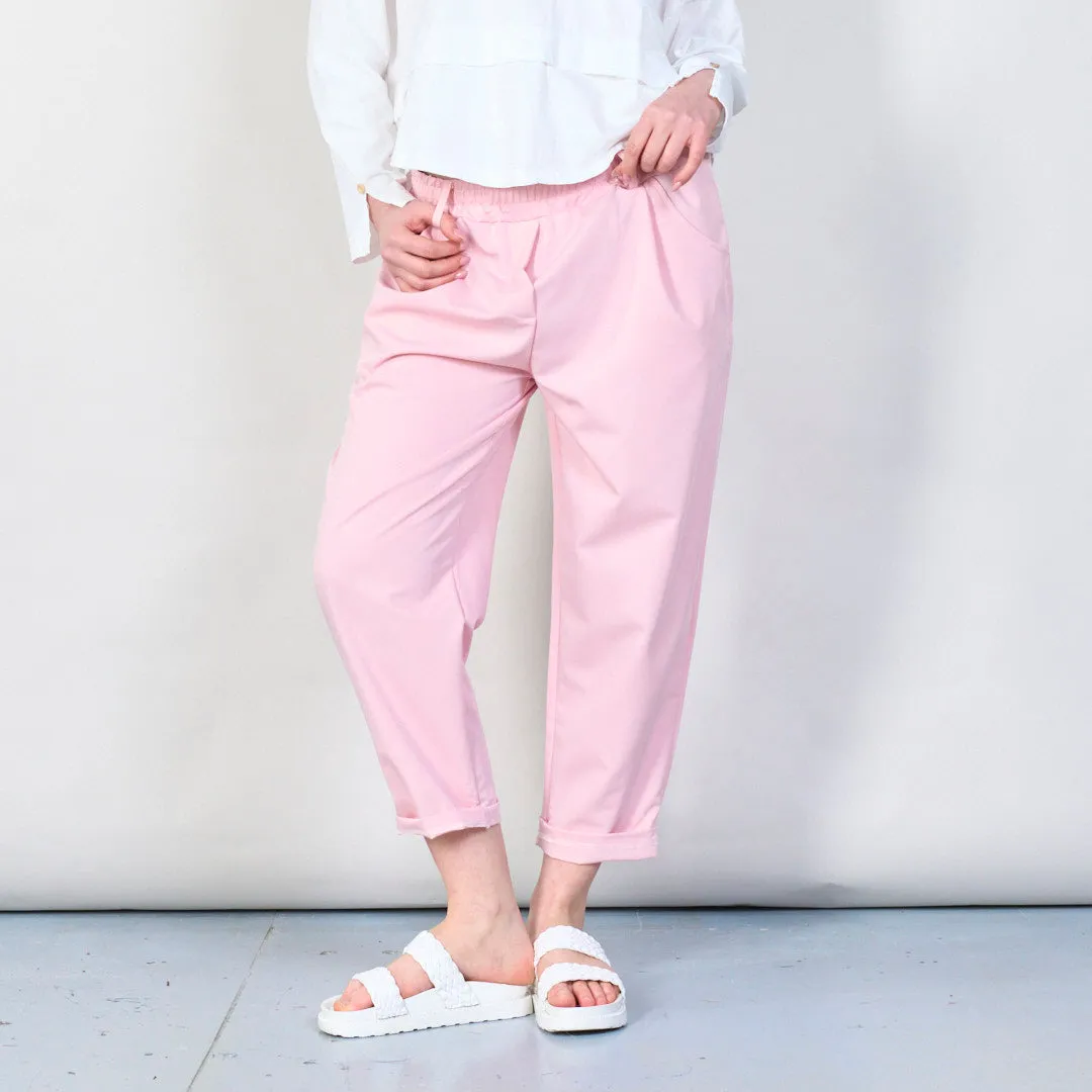 Effortless chic relaxed pants wholesale