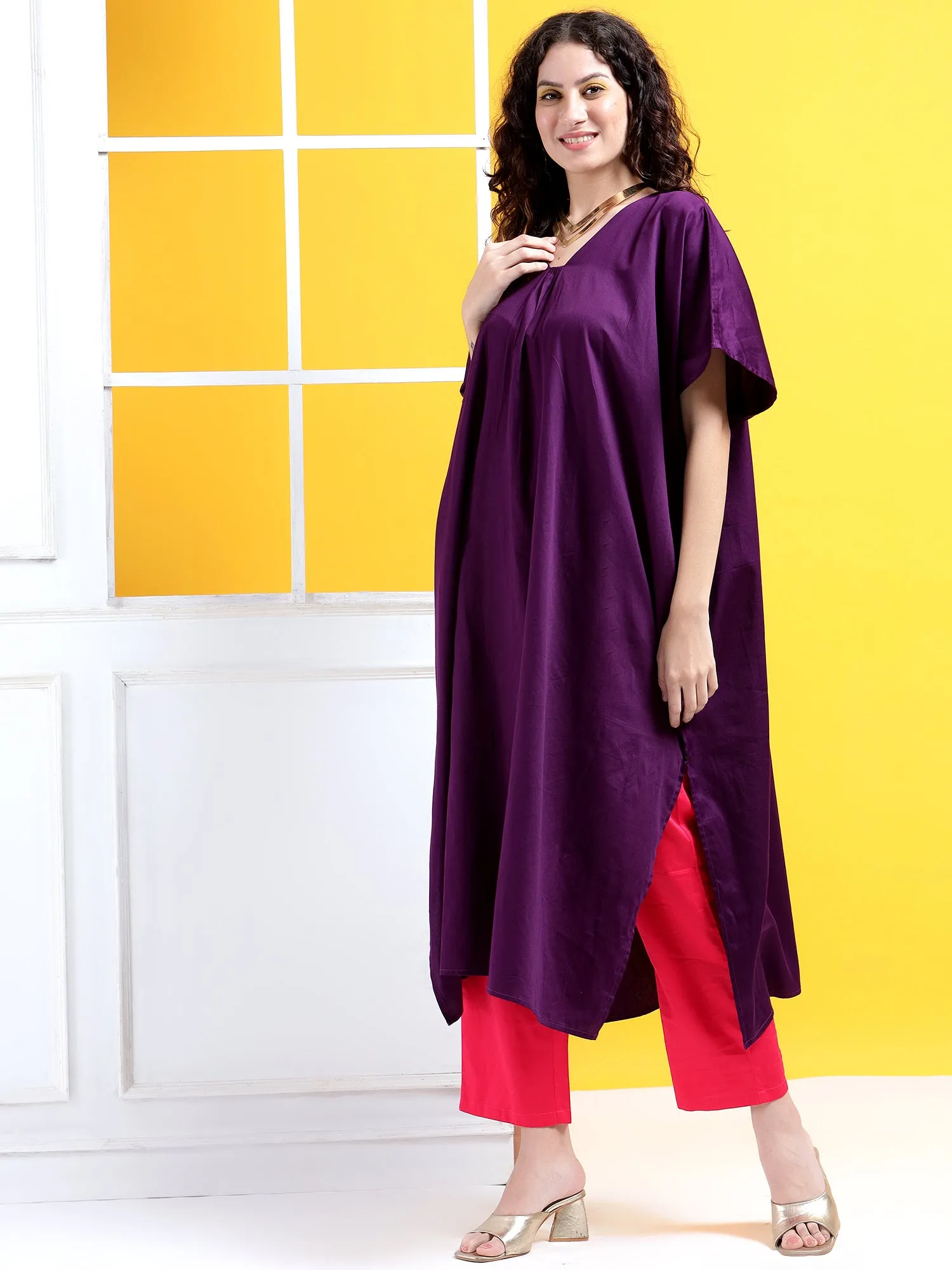 Effortless Grace Kaftan Style Suit - Set of 2