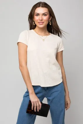 Elevated Essential Back Button Down Top