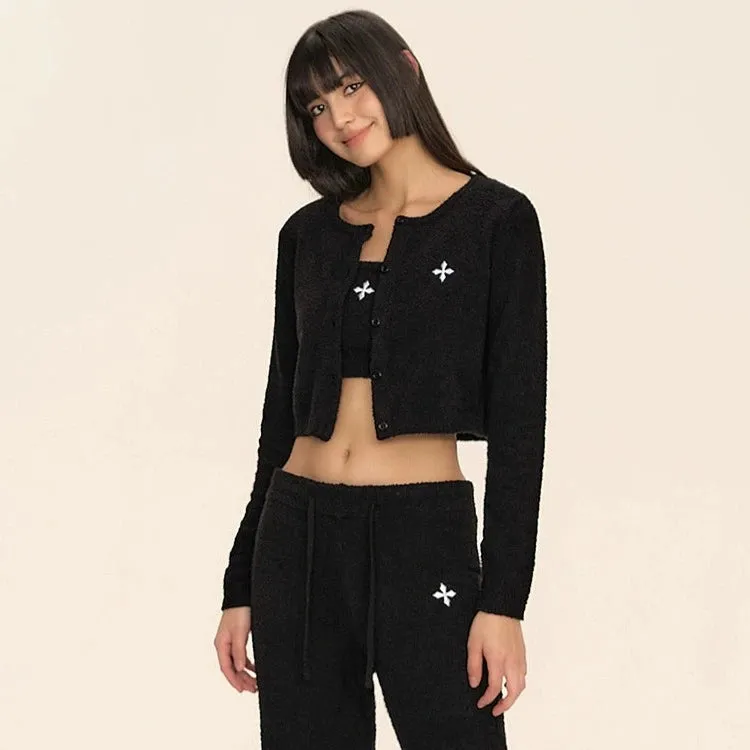 Essential Cropped Cardigan