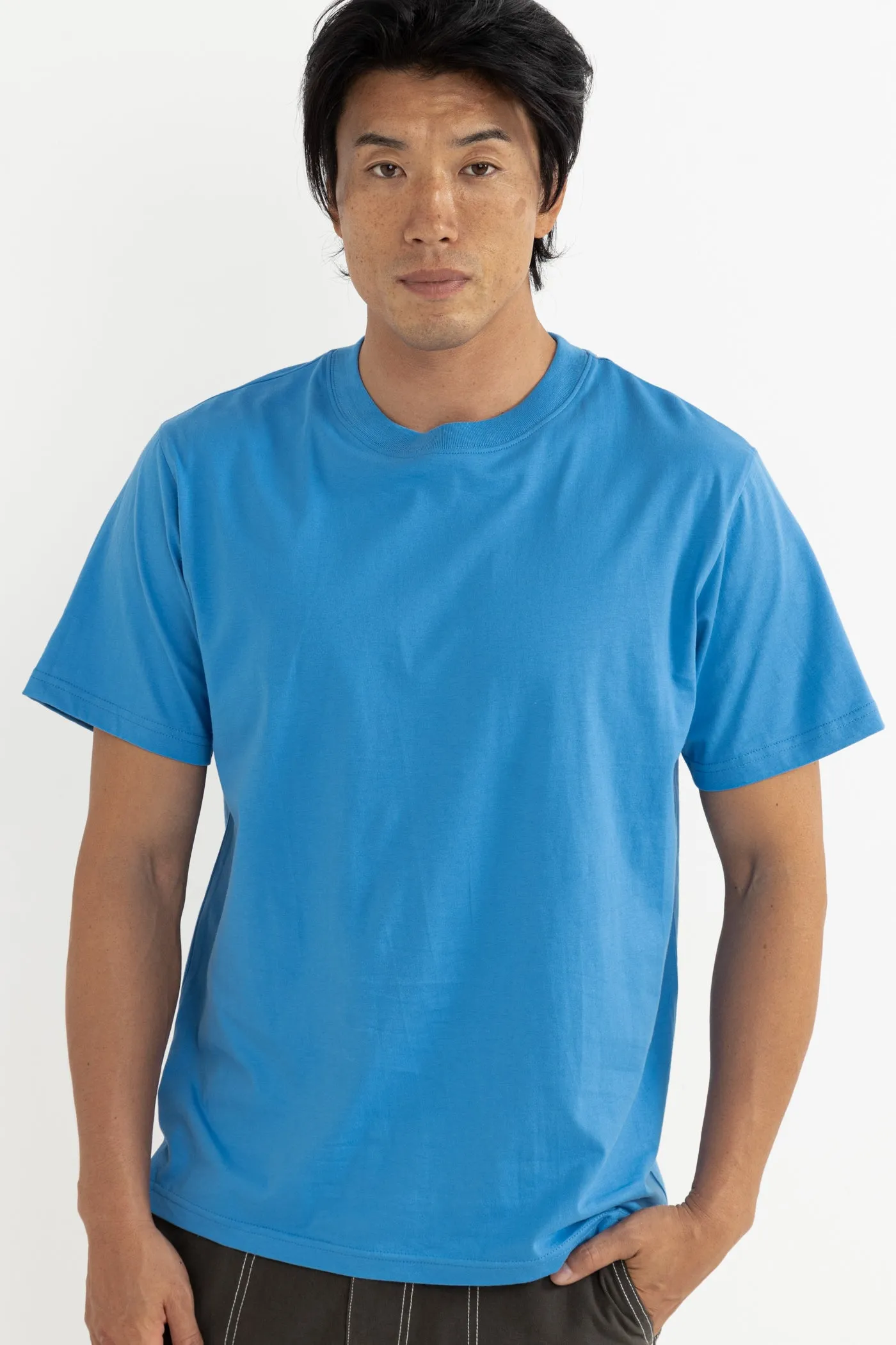 Essential Ss T-Shirt Blue