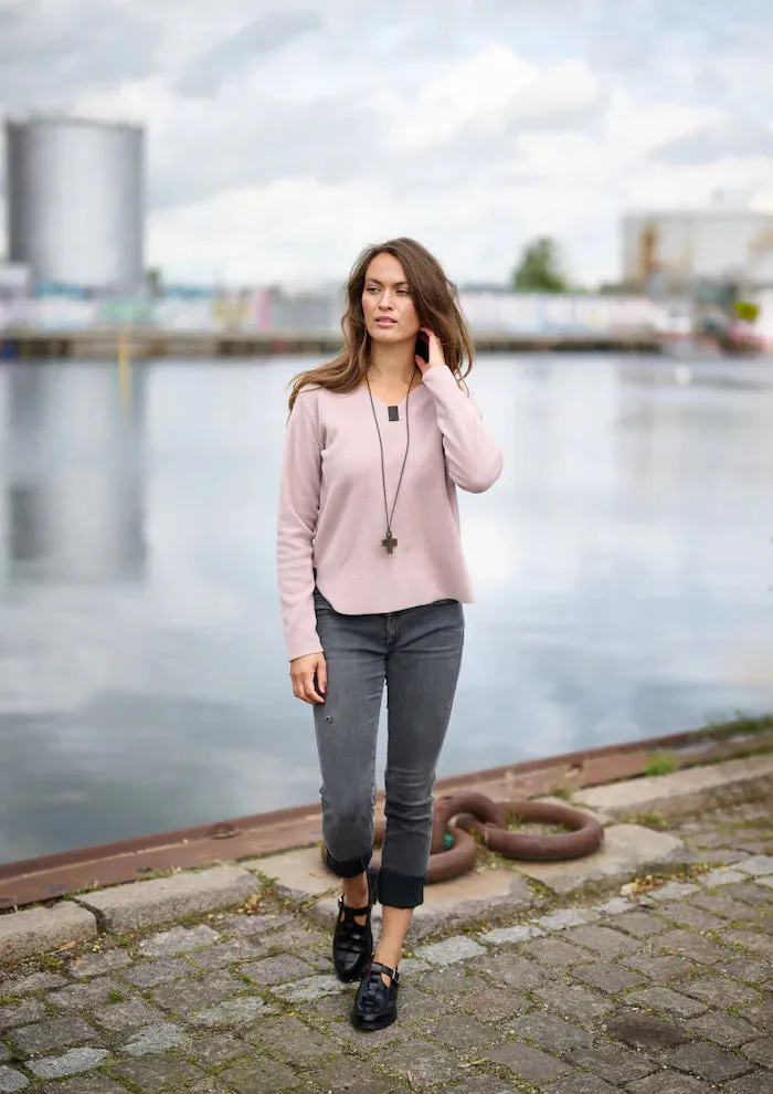 Henriette Steffensen Blouse & X Necklace