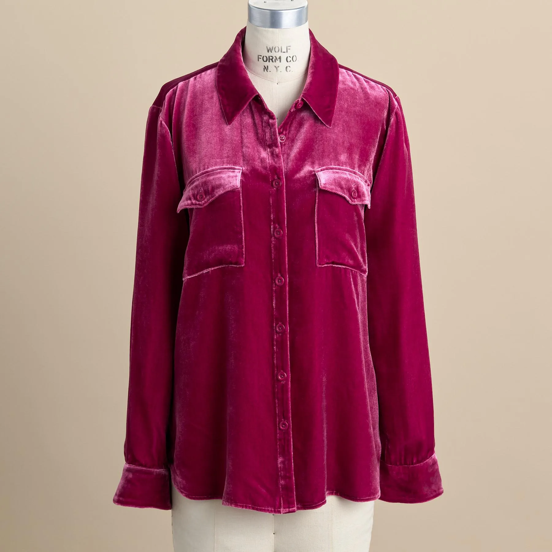 Jules Velvet Shirt