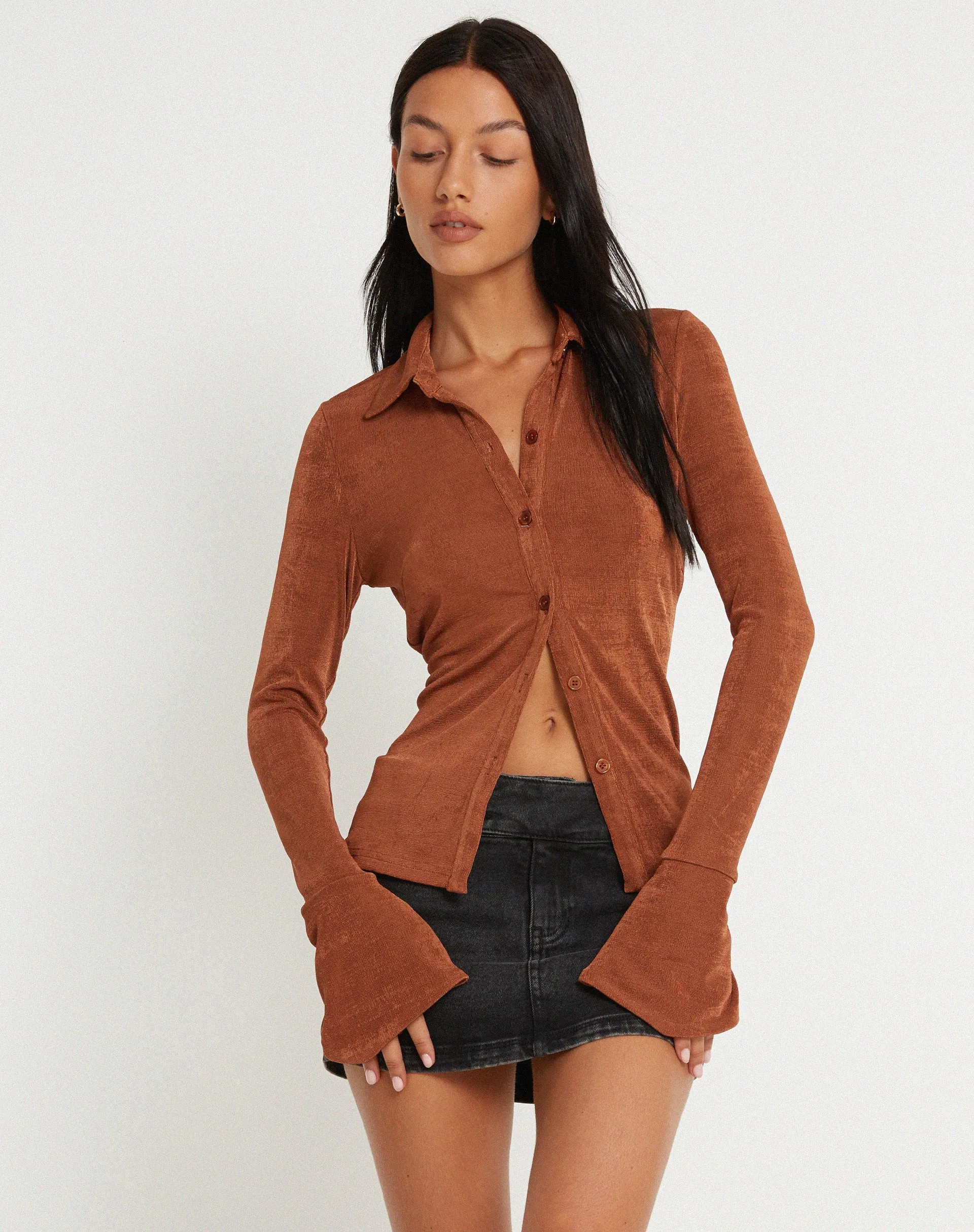 Keani Shirt in Bronze