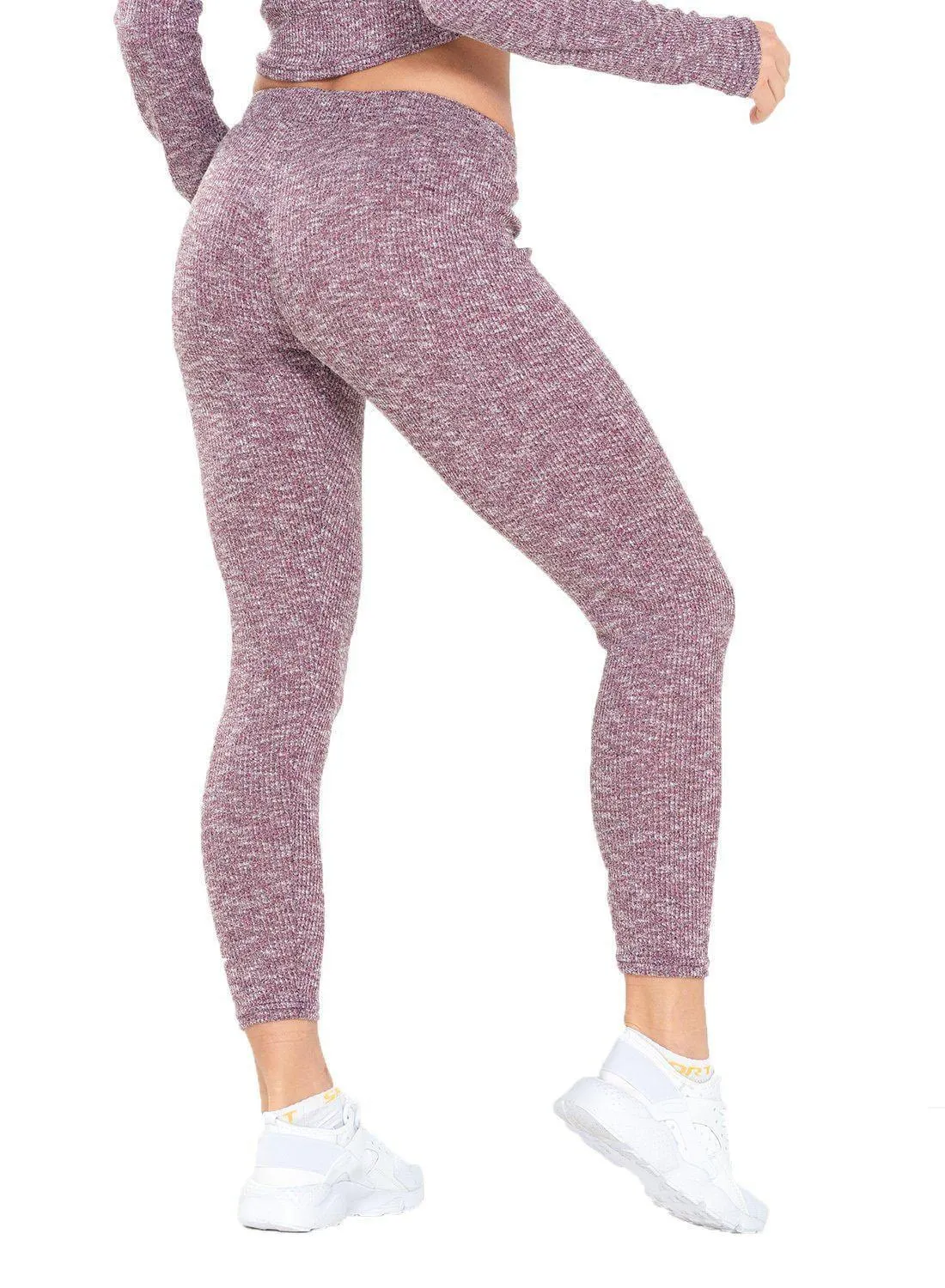 Knitted Comfortable Elastic Waistband Pants