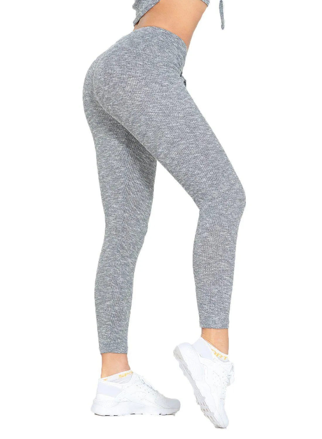 Knitted Comfortable Elastic Waistband Pants