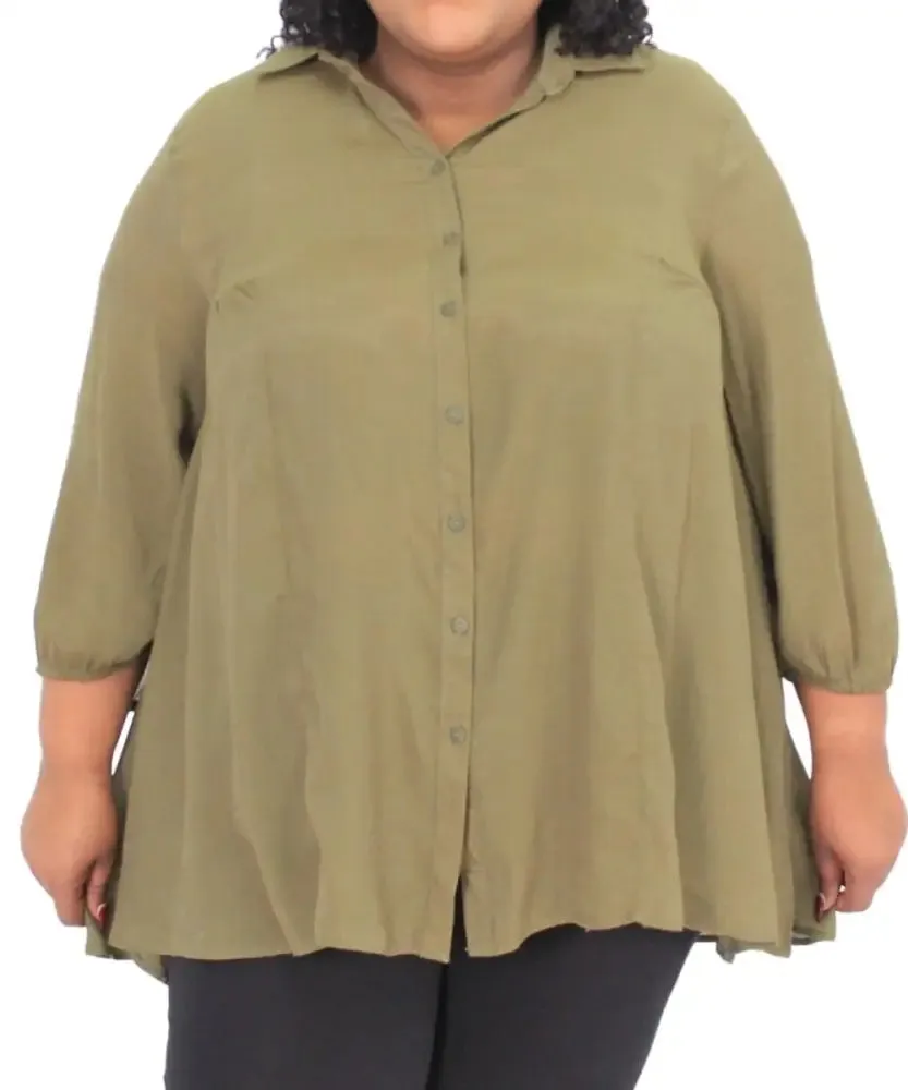 Ladies Plain Swing Blouse