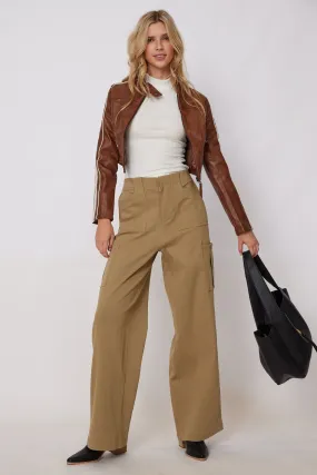 Leland Wide Leg Cargo Pants