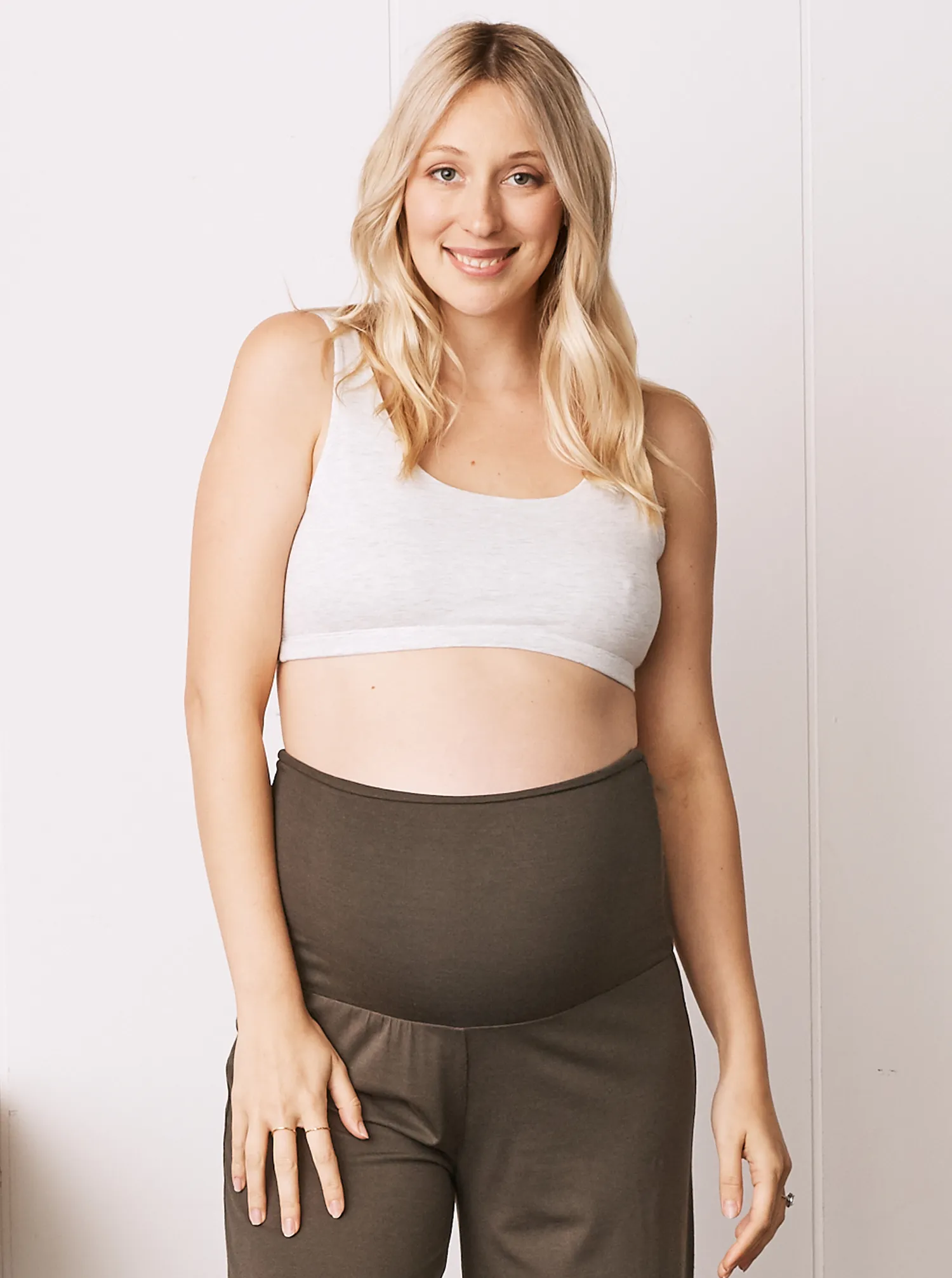 Lilou Maternity Lightweight Sleeping Sports Bra - Grey