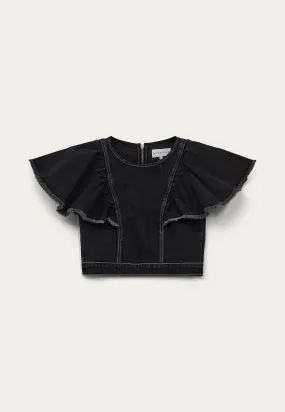 Maple-BL Frill Blouse