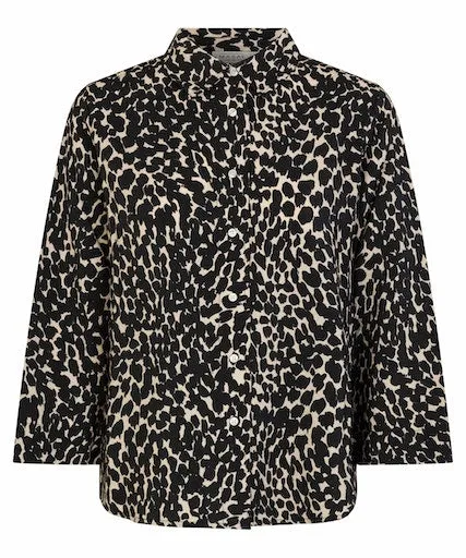 Masai Iduki Leopard Print Shirt