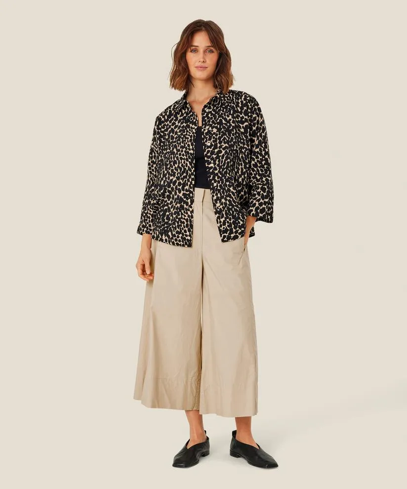 Masai Iduki Leopard Print Shirt