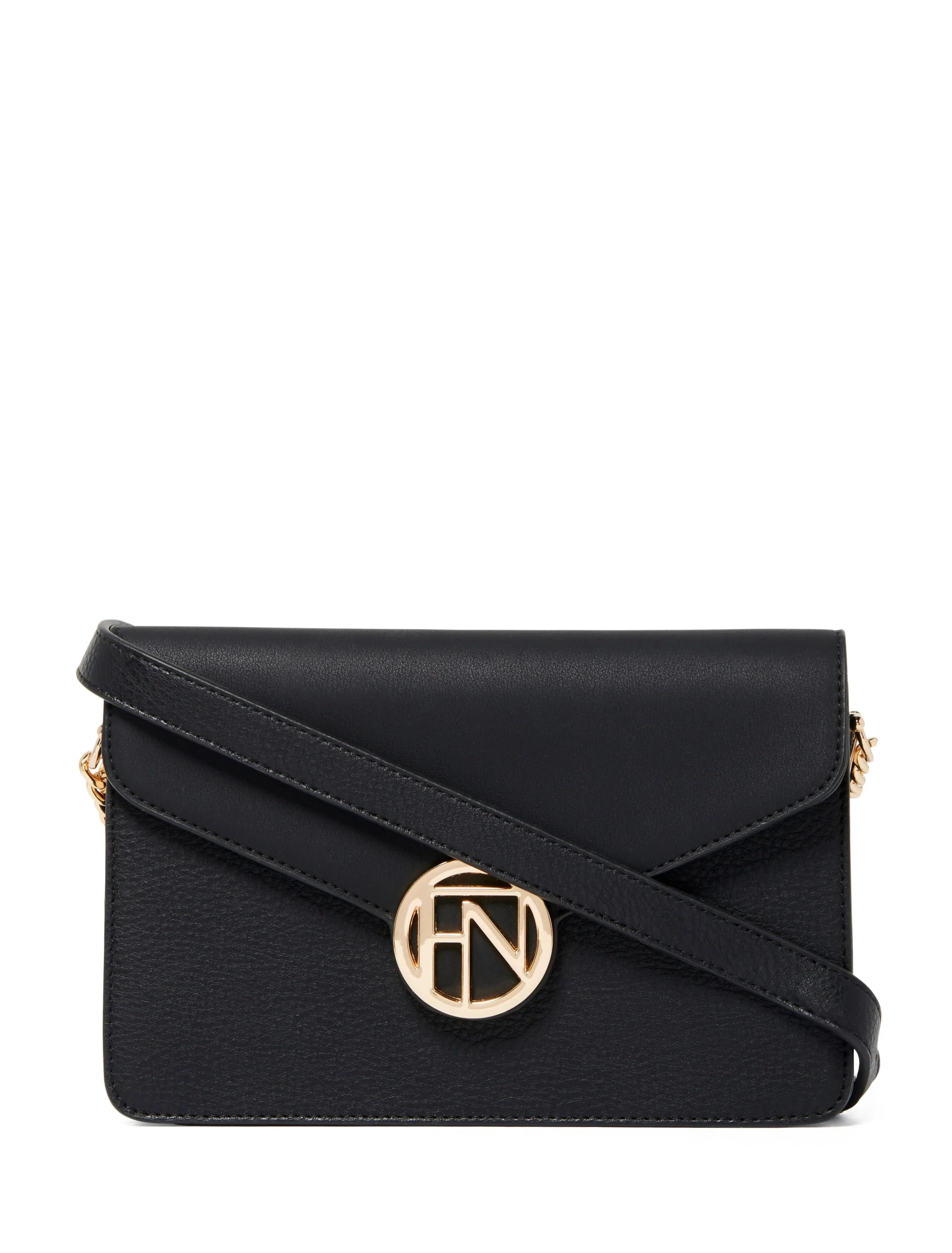 Naomi Metal Plaque Crossbody