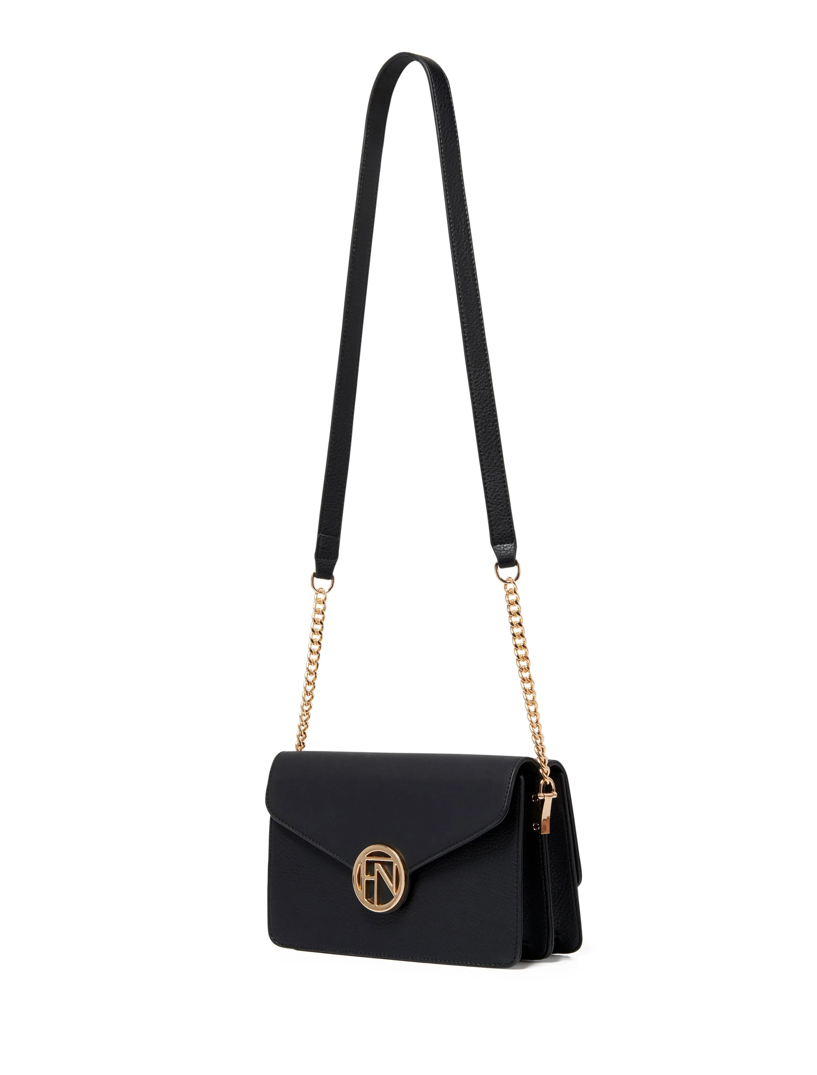 Naomi Metal Plaque Crossbody