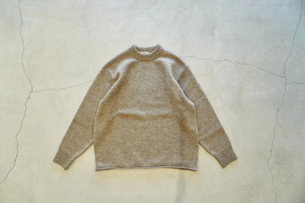 Nikki ESSENTIAL PIECES / Yak felted sweat shirt