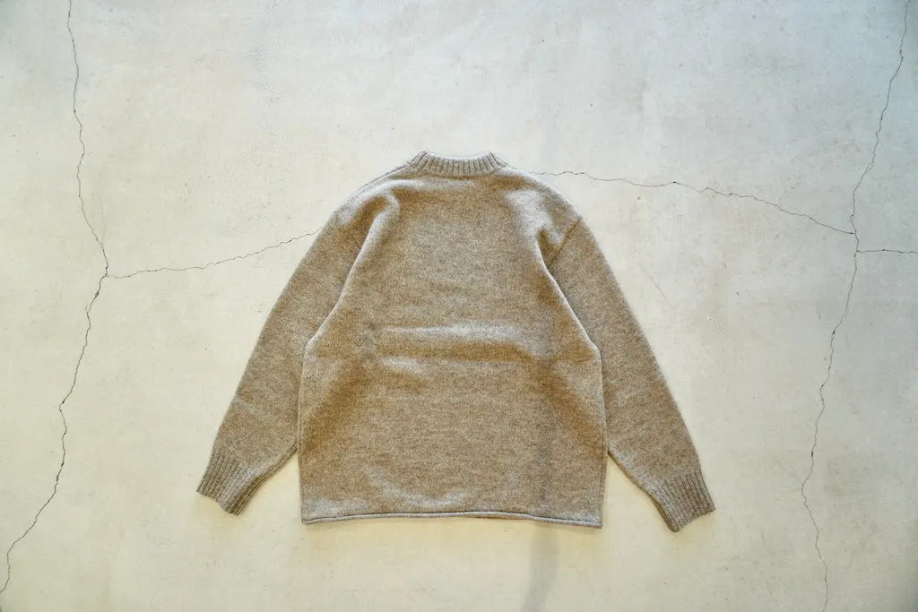 Nikki ESSENTIAL PIECES / Yak felted sweat shirt