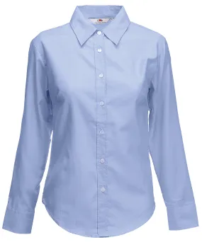 Oxford Blue - Women's Oxford long sleeve shirt