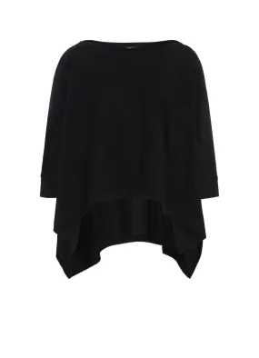 PLAIN STITCH BIG SQUARE T-SHIRT