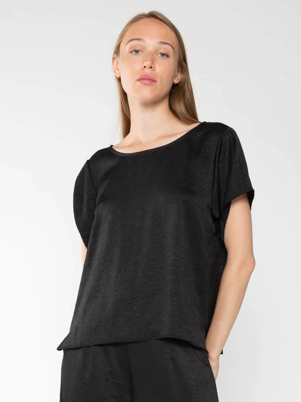 Ripley Rader Satin Crepe Everyday T-Shirt