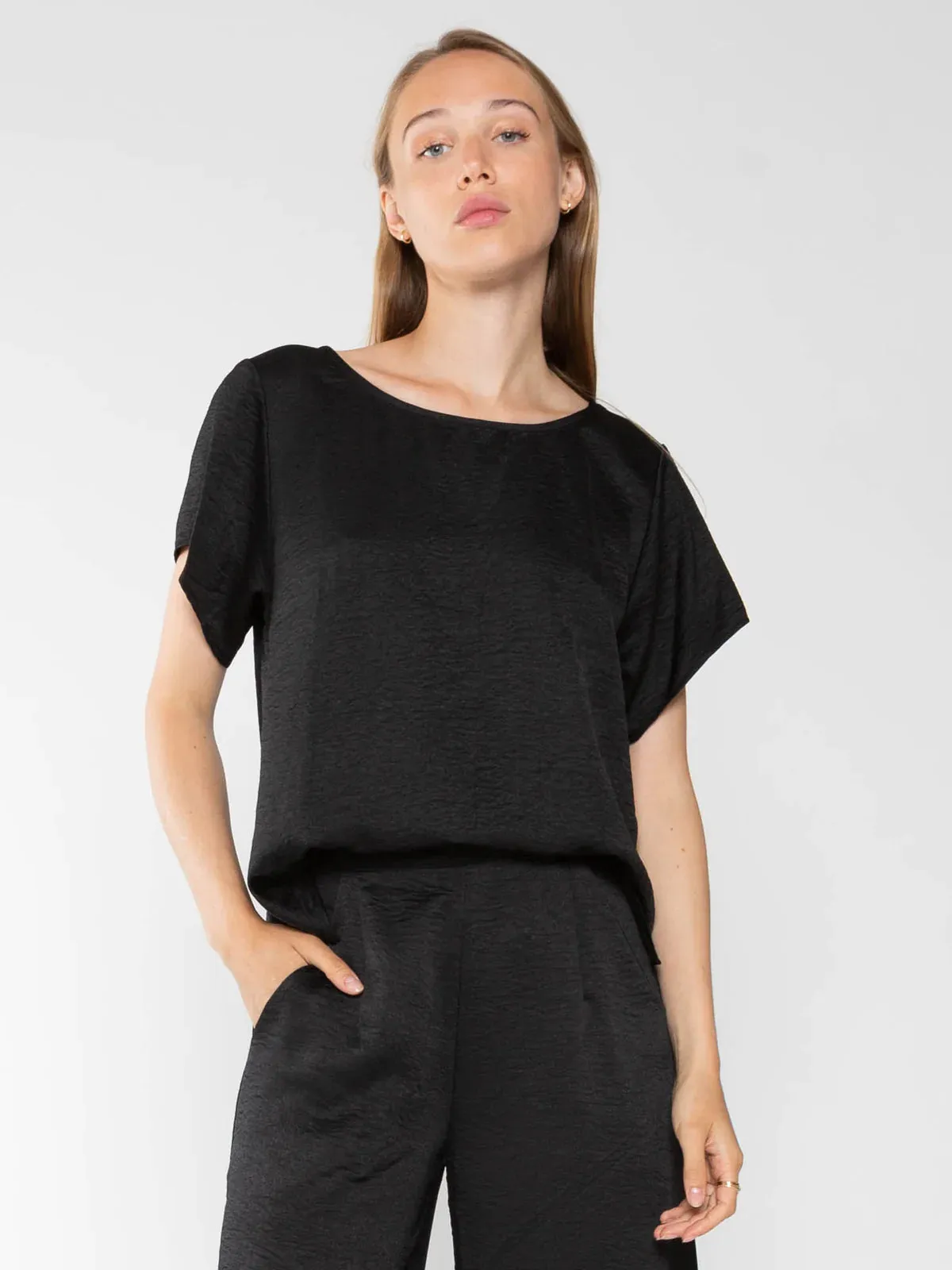 Ripley Rader Satin Crepe Everyday T-Shirt