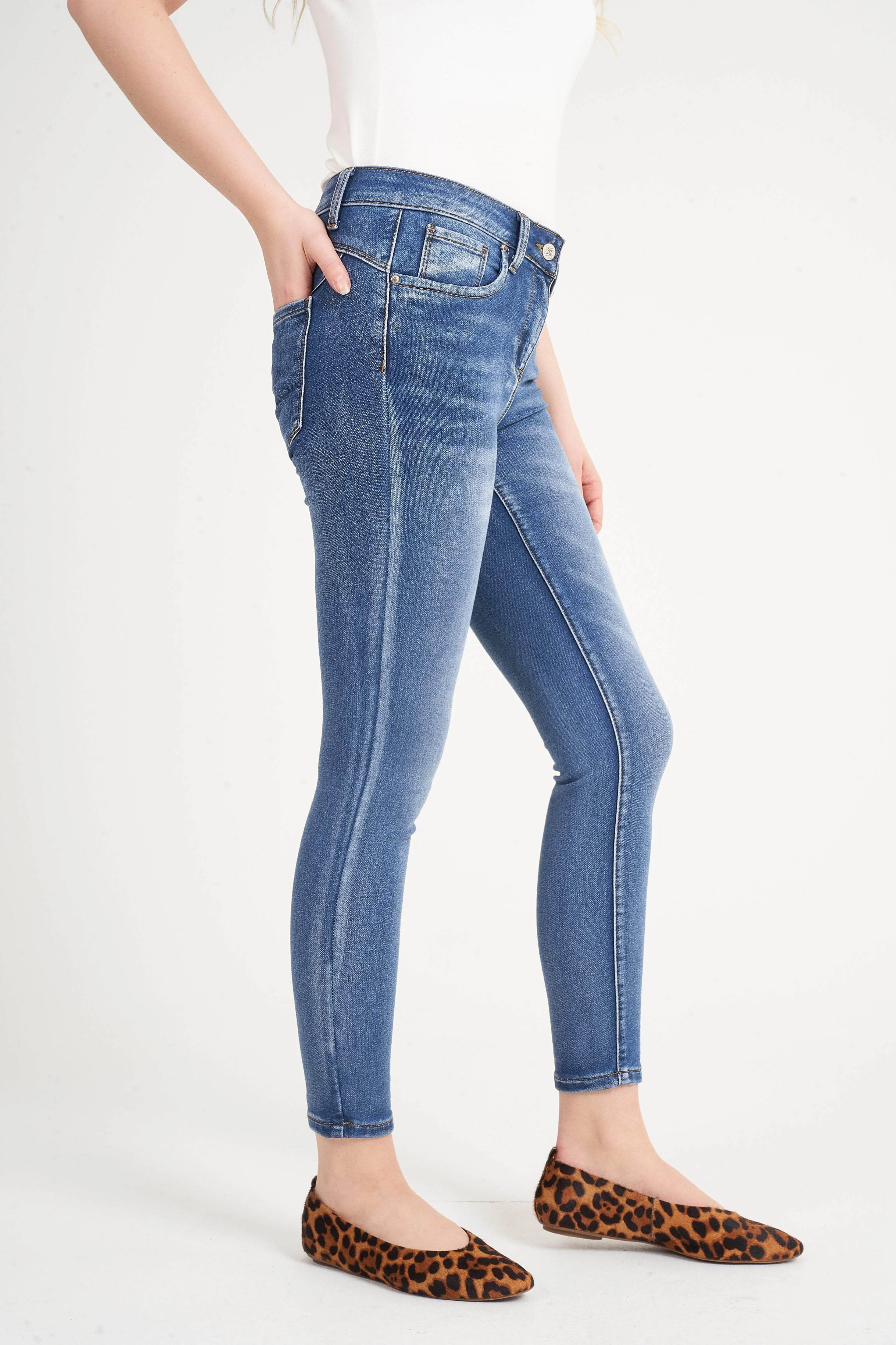 Saloos Comfort Soft Stretch Skinny Denim Jeans