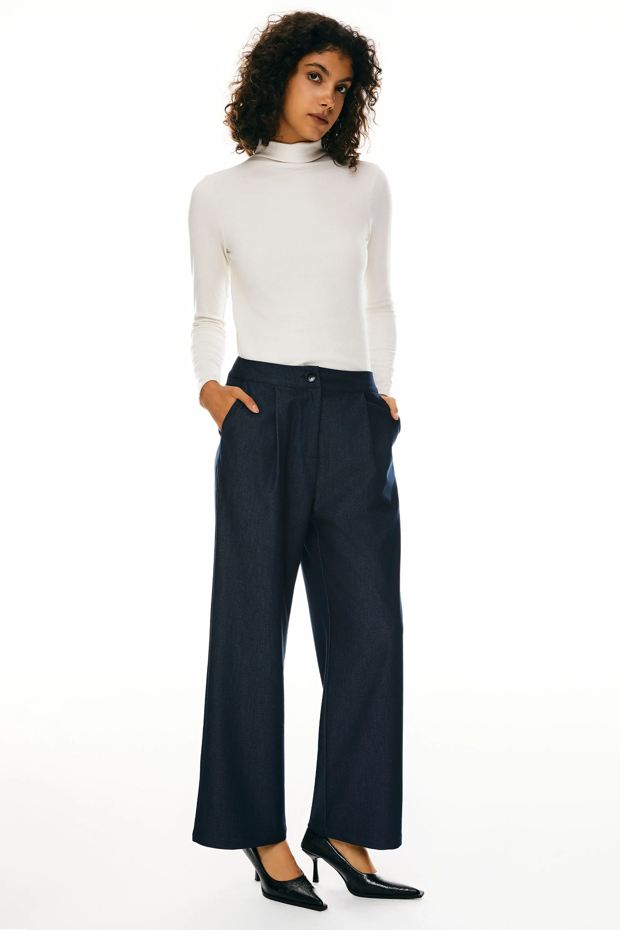 Straight Leg Dress Pants