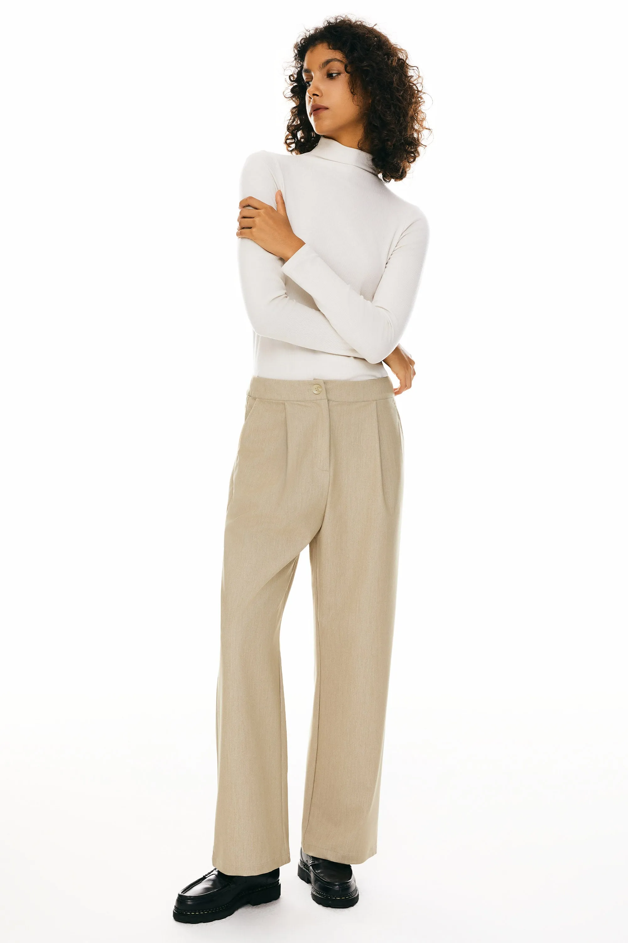 Straight Leg Dress Pants