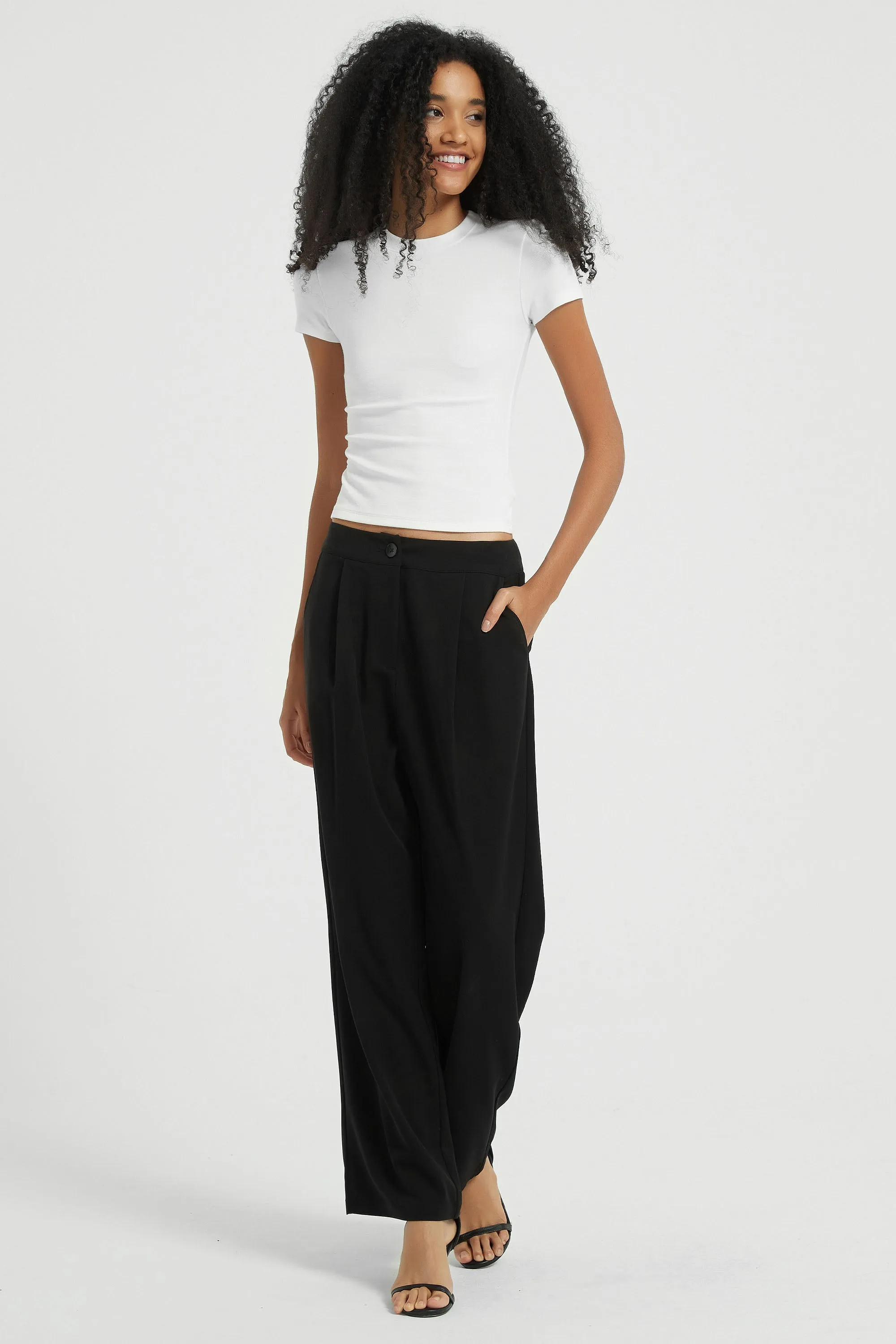 Straight Leg Dress Pants