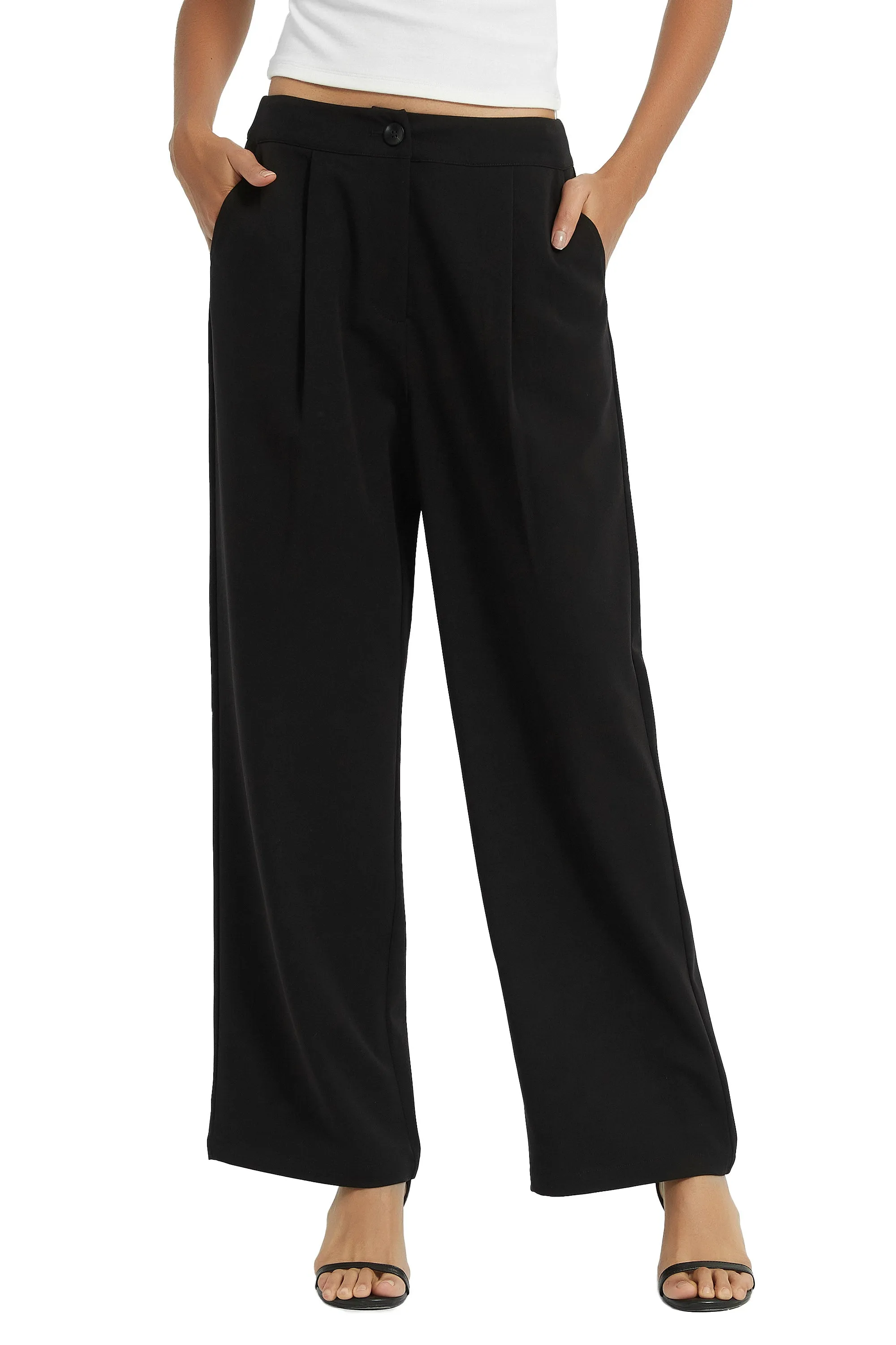 Straight Leg Dress Pants