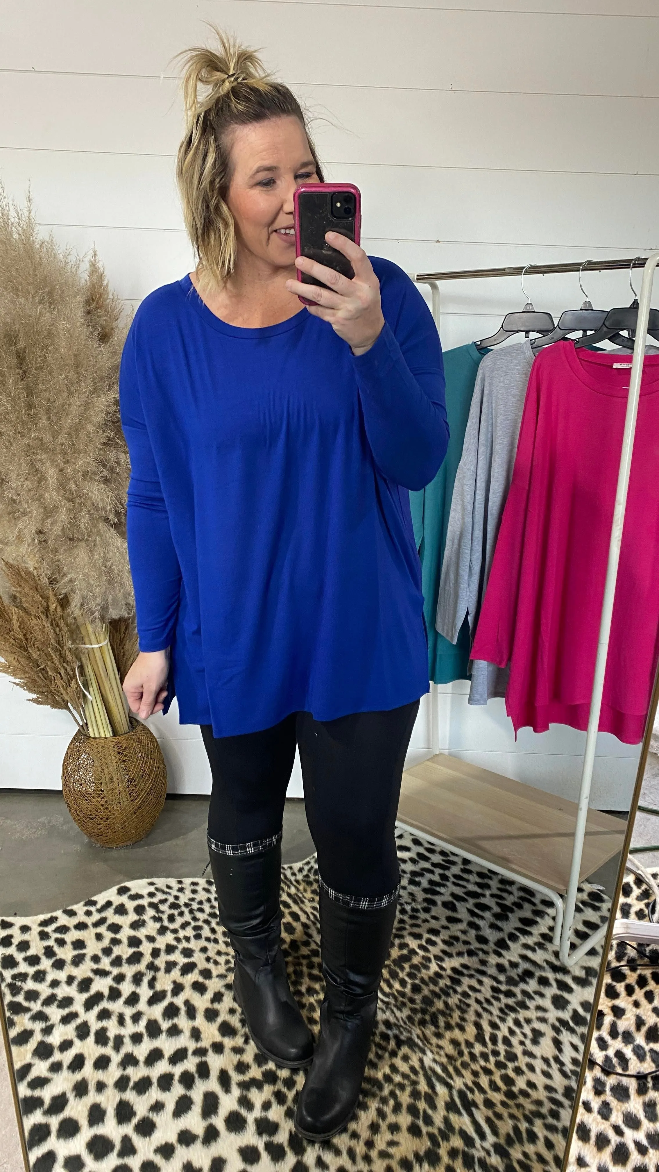 The Very Comfy Tunic Top - Final Sale