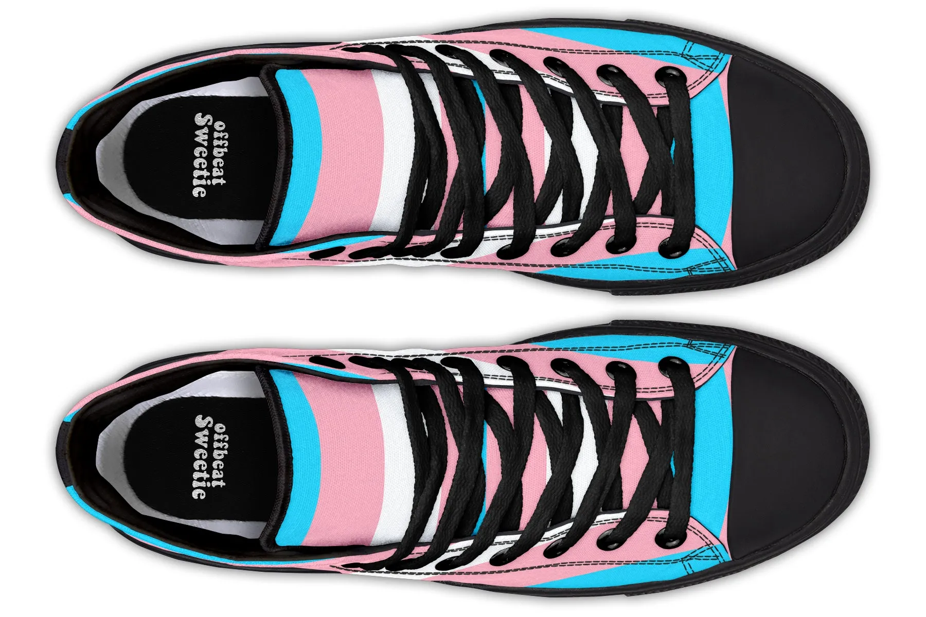 Trans Flag High Tops