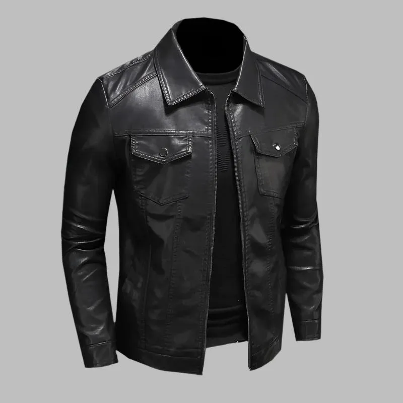 Victor - Classic Leather Jacket